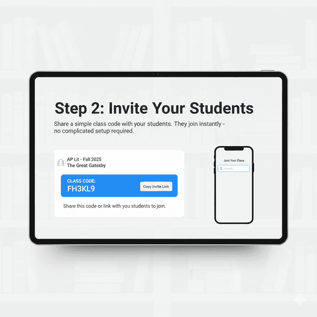 Invite Your Students - Step 2 Demo